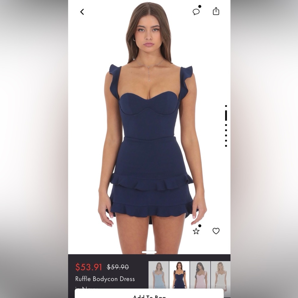 Lucy in the Sky Navy Dress